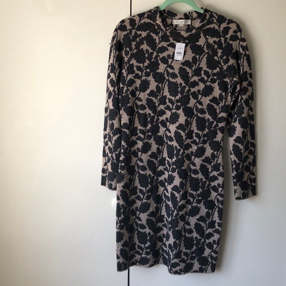 Ann Taylor LOFT long sleeve dress, new with tags - Picture 4 of 6